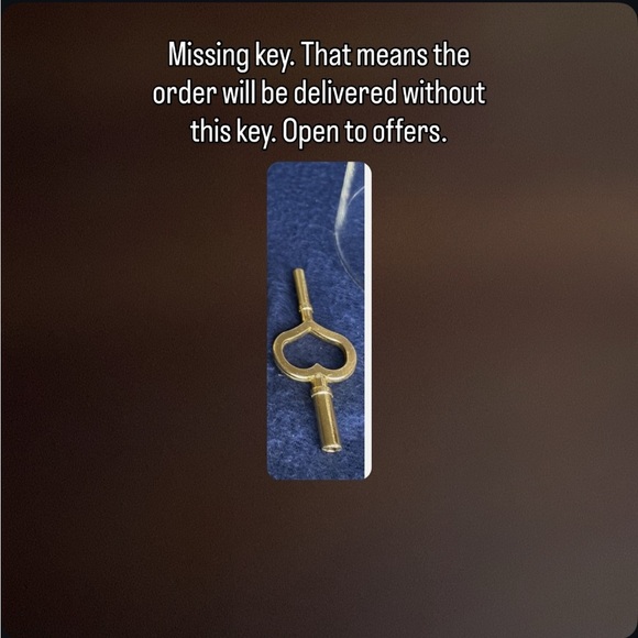 Vintage Du Chateau Dome Clock in gold - Picture 11 of 11